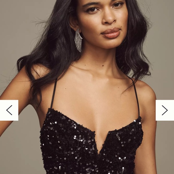 Anthropologie Sequin Crop Top - Picture 9 of 9